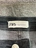 Zara Chevron-herringbone Gray Jeans Size 4 - photo 7