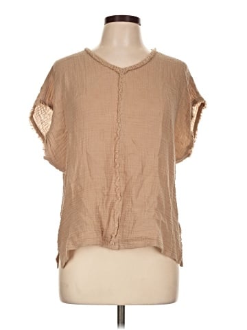 Coldwater Creek Short Sleeve Blouse (view 1)