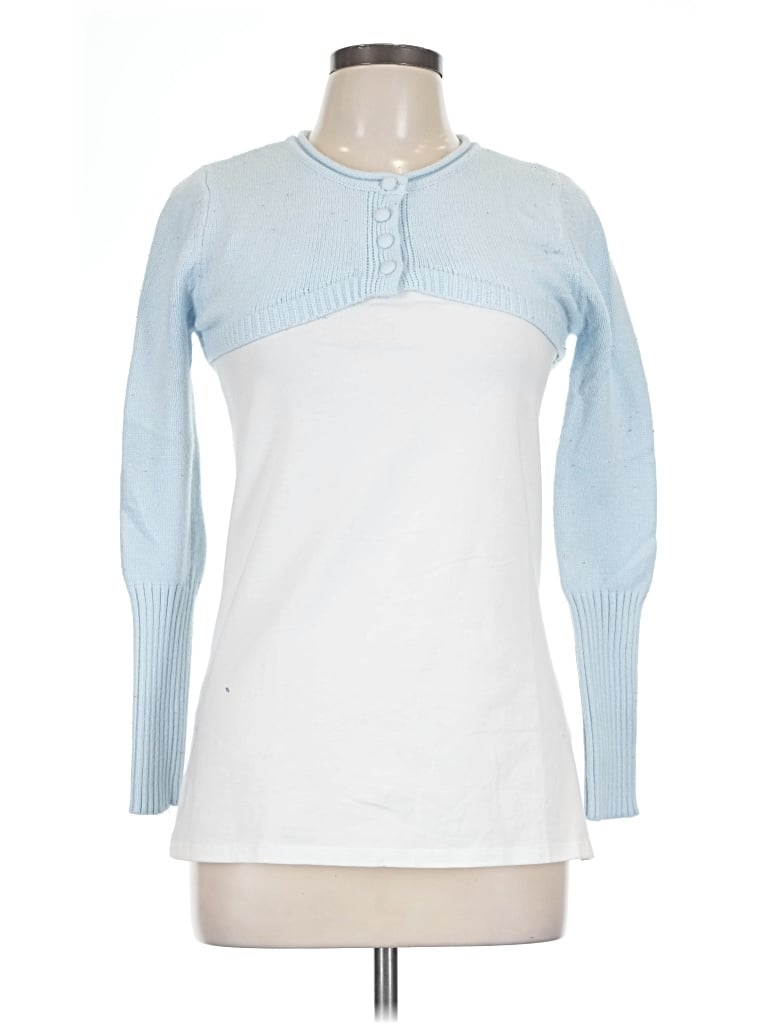Pre-owned Forever 21 Pullover Sweater In White