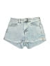 PacSun 100% Cotton Blue Denim Shorts Size 24 waist - photo 1