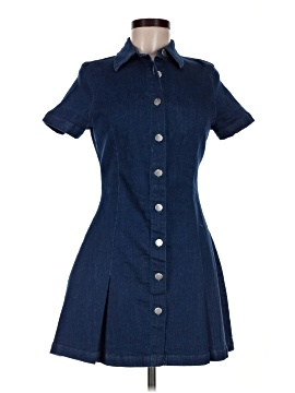 Used Zara Denim Dress On Sale Up To 90% Off
