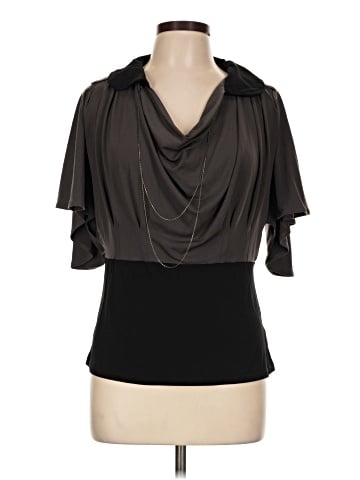 Worthington Short Sleeve Blouse (view 1)
