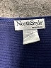 North Style Solid Blue Casual Dress Size S - photo 7
