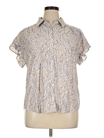 Pleione Short Sleeve Blouse (view 1)