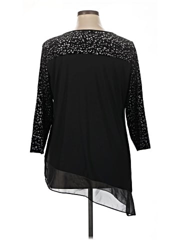 Notations 3/4 Sleeve Blouse (view 2)