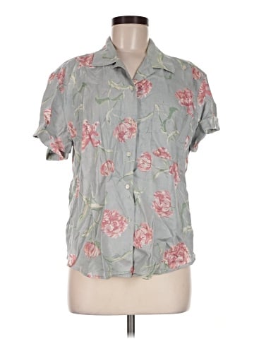 Lauren by Ralph Lauren Short Sleeve Blouse (view 1)