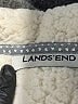 Lands' End Polka Dots Gray Coat Size M - photo 6