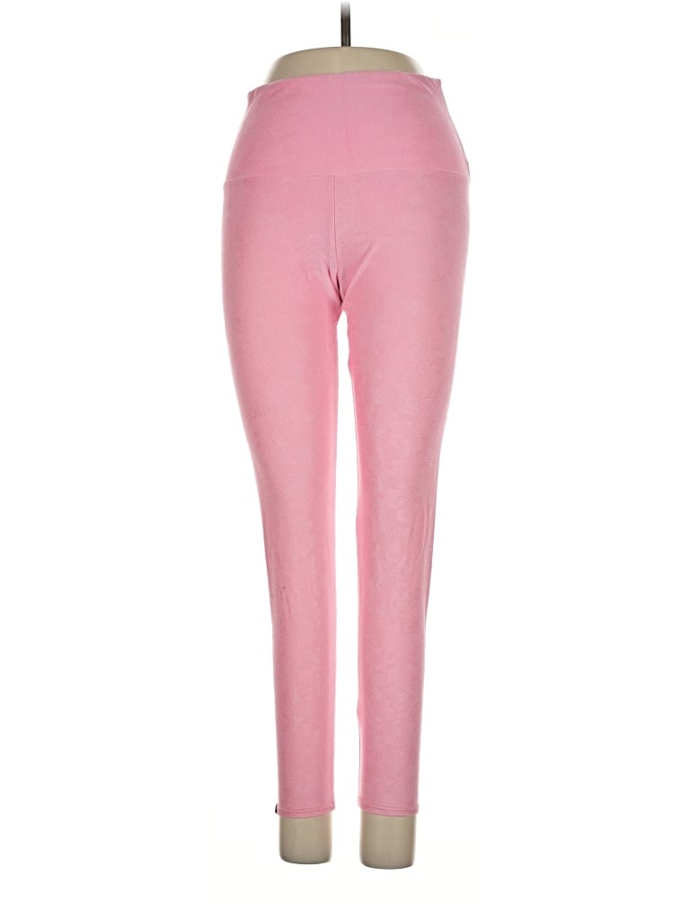 Pre-owned Onzie Active Pants In Pink