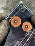 Hydraulic Solid Blue Denim Shorts Size 7 - 8 - photo 3