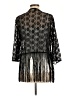 Divided by H&M 100% Polyamide Black Kimono Size L - photo 2