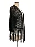 Divided by H&M 100% Polyamide Black Kimono Size L - photo 4