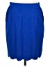 Brixon Ivy 100% Polyester Solid Blue Casual Skirt Size L - photo 1
