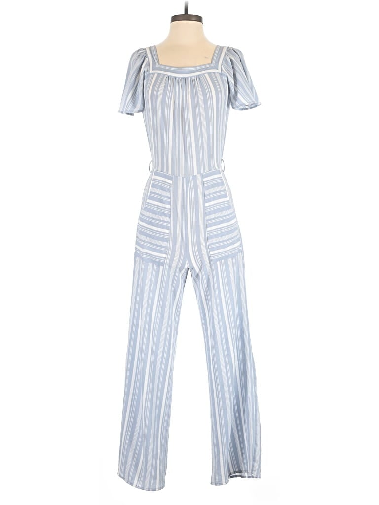 Pre-owned Monteau Jumpsuit In Blue