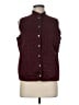 Chico's 100% Polyester Burgundy Vest Size Med (1) - photo 1