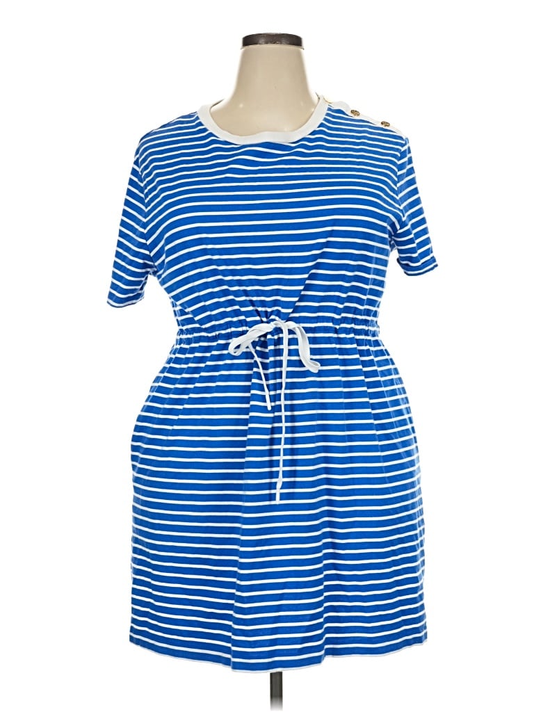 Pre-owned Draper James Casual Dress In Blue
