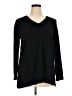 DKNY Jeans Solid Black Pullover Sweater Size XL - photo 1