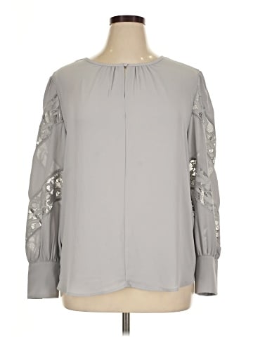 Ann Taylor Long Sleeve Blouse (view 1)