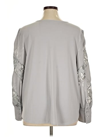 Ann Taylor Long Sleeve Blouse (view 2)