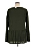 Ann Taylor LOFT Green Long Sleeve Top Size XL - photo 2