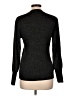 Ann Taylor LOFT Metallic Black Pullover Sweater Size L - photo 2