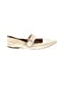Steve Madden 100% Leather Solid Ivory Flats Size 5 - photo 1