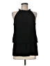 Coco Bianco 100% Polyester Black Sleeveless Blouse Size M - photo 1