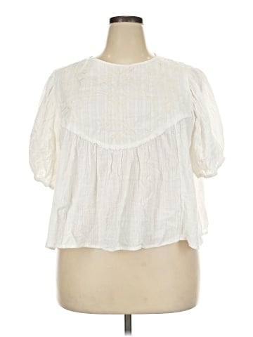 WAYF 3/4 Sleeve Blouse (view 1)
