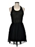 Alya 100% Polyester Stars Black Cocktail Dress Size M - photo 1