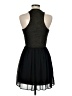 Alya 100% Polyester Stars Black Cocktail Dress Size M - photo 2