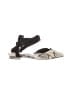 Schutz Print Ivory Flats Size 8 - photo 1