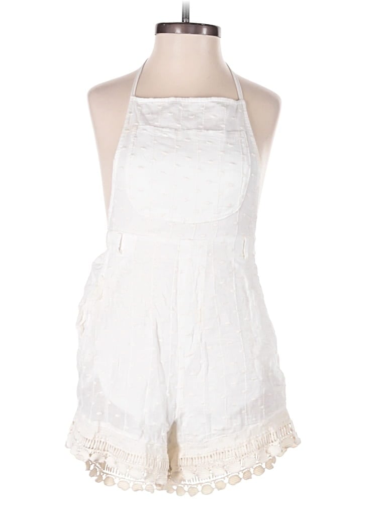 Pre-owned Jen's Pirate Booty Romper In White