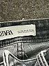Zara 100% Cotton Solid Gray Jeans Size 4 - photo 7