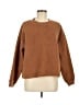 American Eagle Outfitters 100% Polyester Solid Brown Pullover Sweater Size M - photo 1