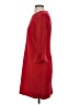 Ann Taylor Solid Red Casual Dress Size 2 - photo 5