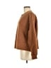 American Eagle Outfitters 100% Polyester Solid Brown Pullover Sweater Size M - photo 5