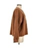 American Eagle Outfitters 100% Polyester Solid Brown Pullover Sweater Size M - photo 4