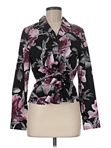 Jones New York Signature Long Sleeve Blouse (view 1)