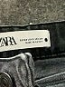 Zara Chevron-herringbone Gray Jeans Size 2 - photo 7