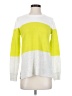J.Crew Factory Store Color Block Gray Yellow Pullover Sweater Size S - photo 1