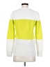 J.Crew Factory Store Color Block Gray Yellow Pullover Sweater Size S - photo 2