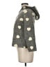 Lands' End Polka Dots Gray Coat Size M - photo 5