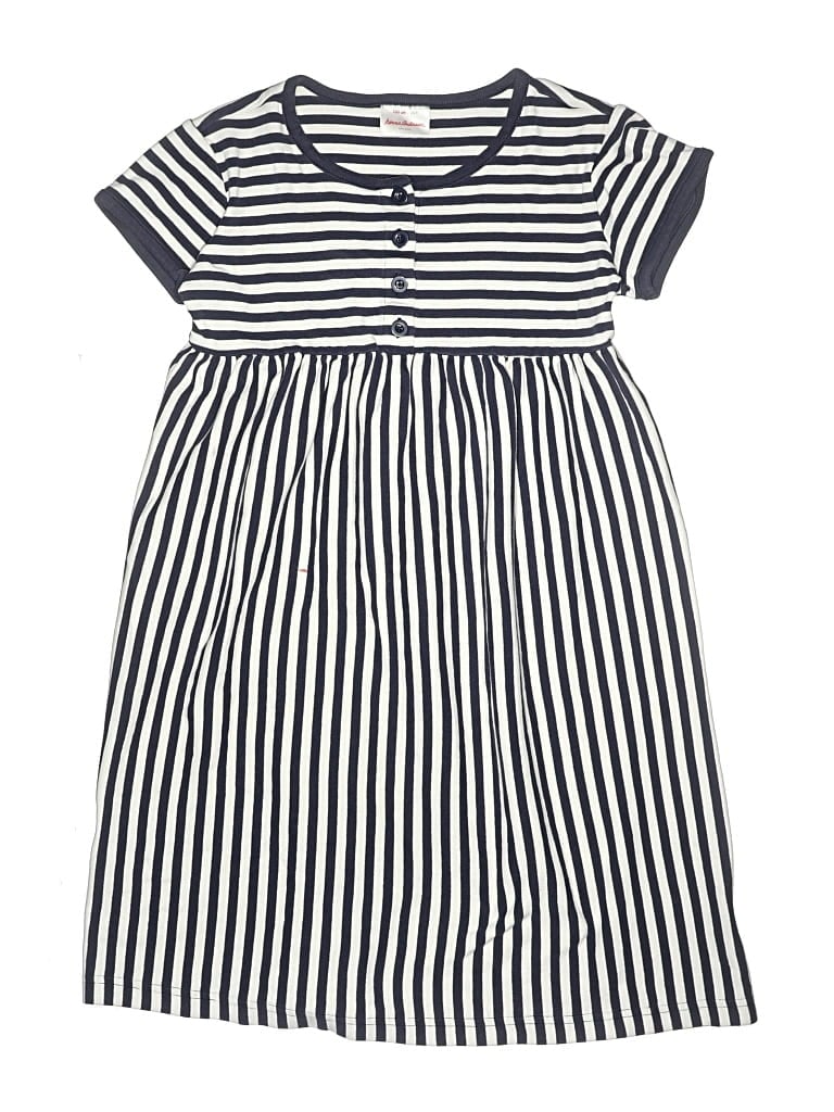 Pre-owned Hanna Andersson Kids' Dress In Blue