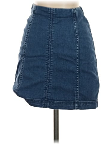 Free People Denim Skirt (view 1)