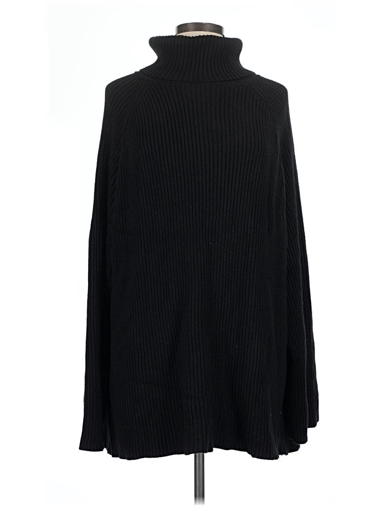 Pre-owned Zesica Turtleneck Sweater In Black