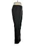 Eileen Fisher Chevron-herringbone Black Wool Pants Size 12 - photo 4