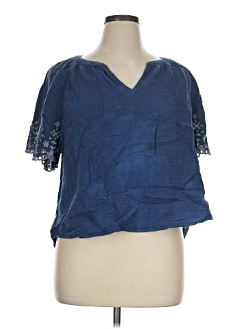BeachLunchLounge Short Sleeve Blouse (view 1)