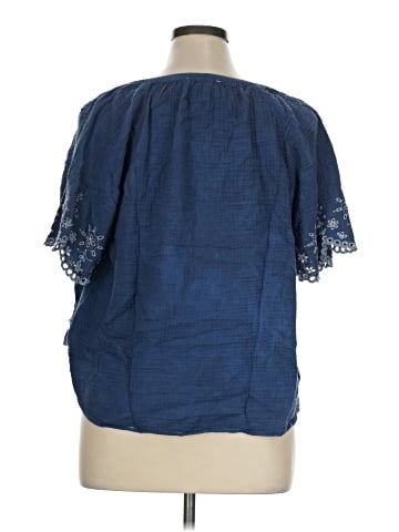 BeachLunchLounge Short Sleeve Blouse (view 2)