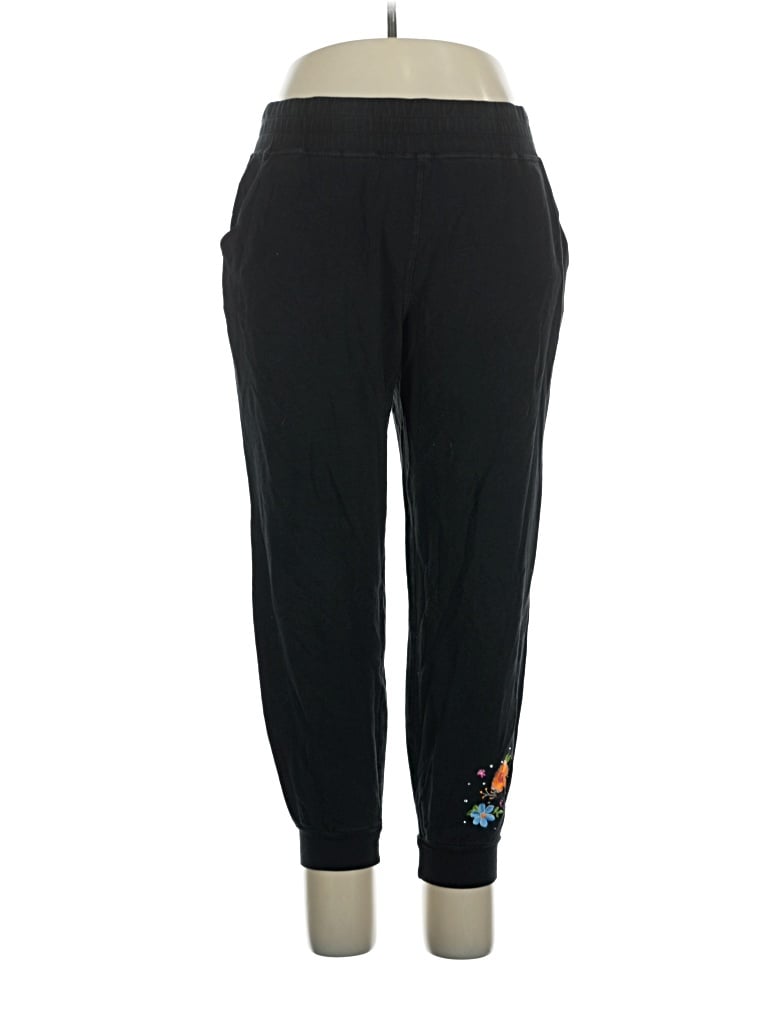 Pre-owned Quacker Factory Casual Pants In Black