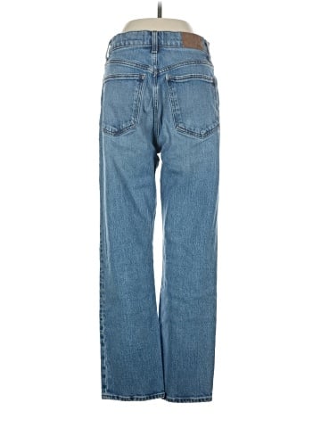 Madewell The '90s Straight Crop Jean in Hazeldell Wash (view 2)