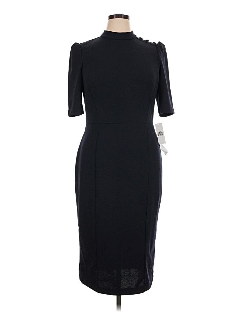 Donna Morgan Cocktail Dress In Black